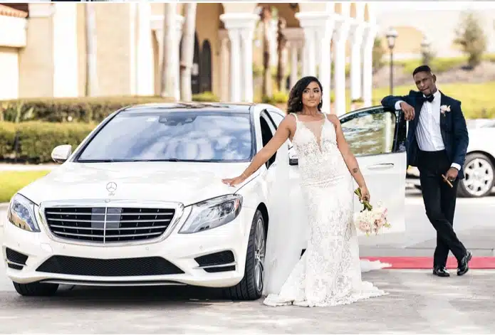 Luxury wedding car transfer Perth, WA